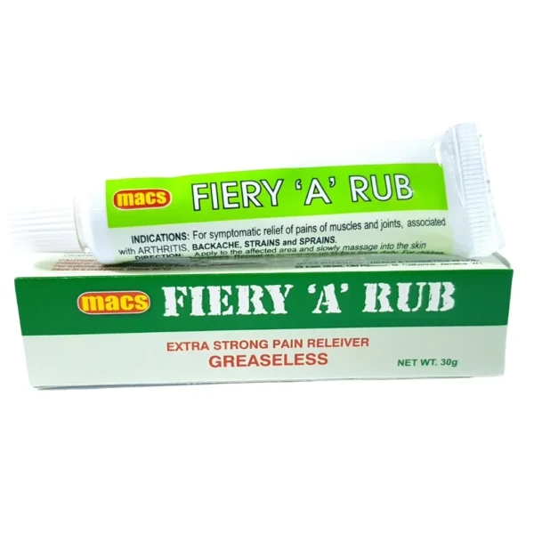 Macs Fiery A Rub 30g