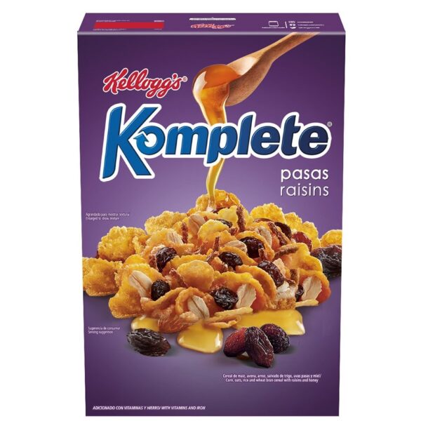 Kelloggs Komplete Raisin 415g