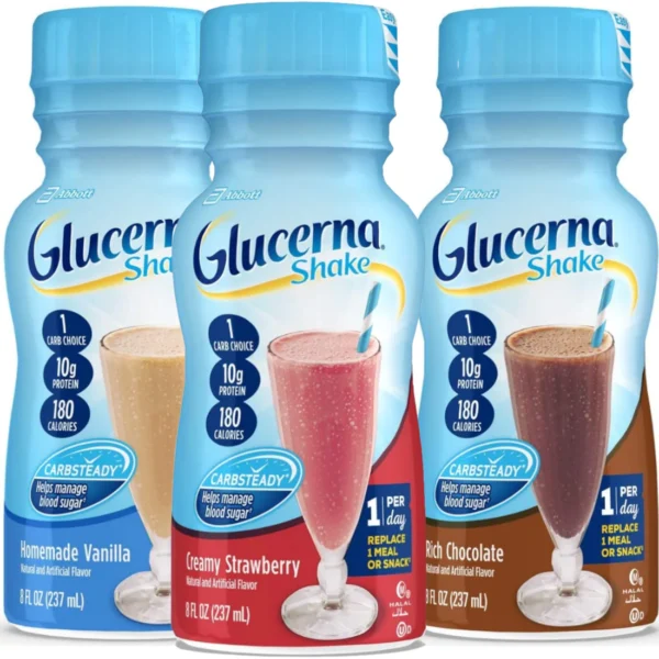 Glucerna Strawberry Shake 8oz