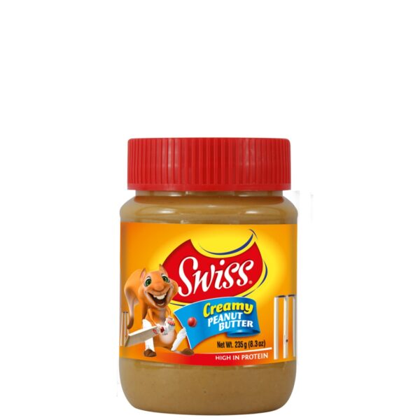 Swiss Creamy Peanut Butter 8oz