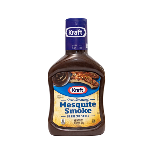 Kraft BBQ Sauce Mesquite Smoke 18oz