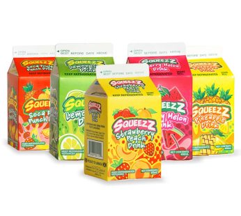 Squeezz Box Drink Assorted 450ml