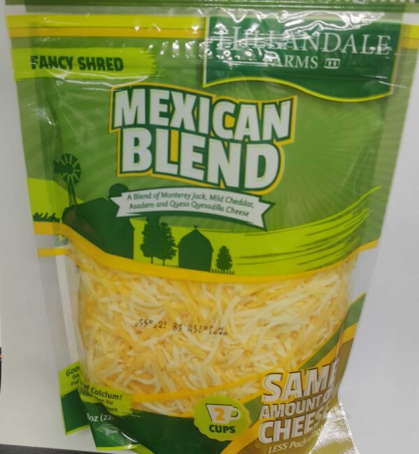 Hillandale Farms Mexican Blend Shredded Cheese 8oz