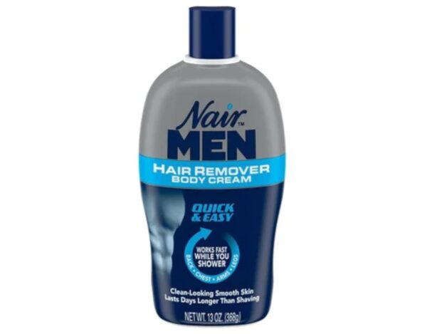 Nair Hair Remover Men Body Cream 13 Ounce Pump