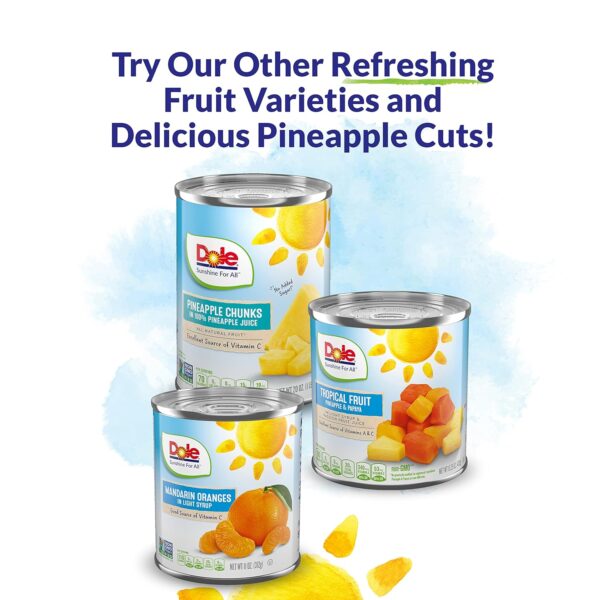 Dole® Canned Pineapple Slices in 100% Juice - Image 4