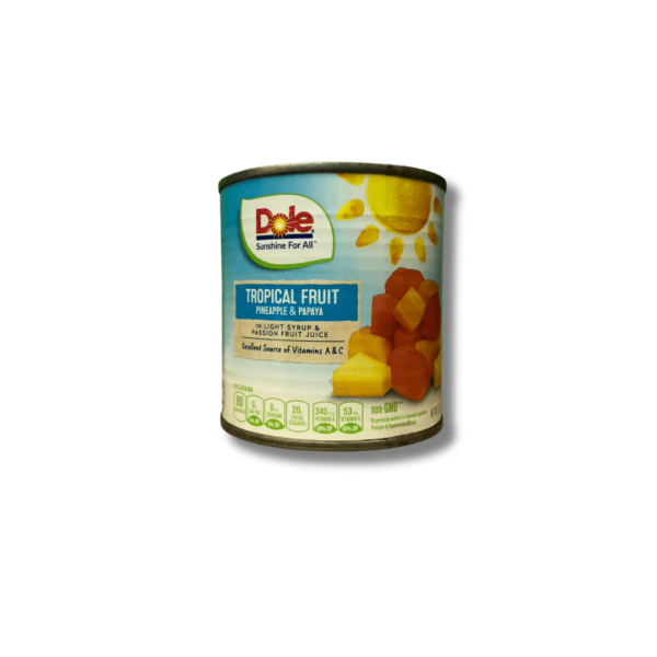 15.25oz Dole Tropical Fruits in Syrup 432g