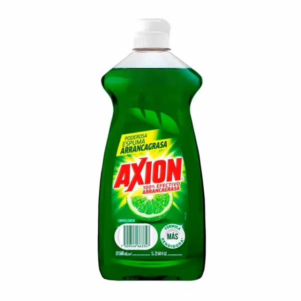 640ml AXION Dish Washing Liquid Lemon LRG