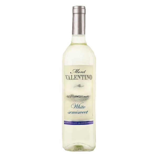 Mont Valentino White Semi-Sweet Wine 75CL