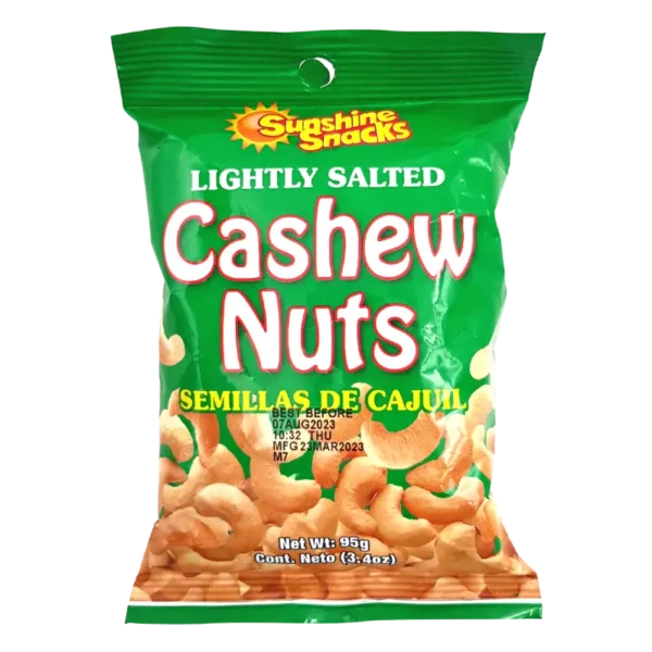 Sunshine Cashew Nuts 95g