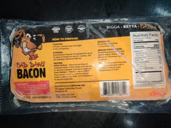 Bad Dawg Bacon 225g - Image 2