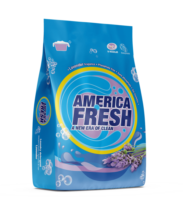 America Fresh Detergent Blue Lavender Fragrance 400g