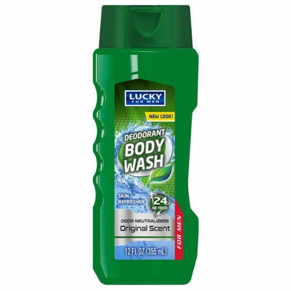 Lucky Men Body Wash 12 oz