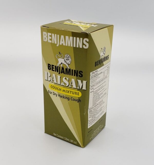 Benjamins BALSAM Cough Mixture 120ml