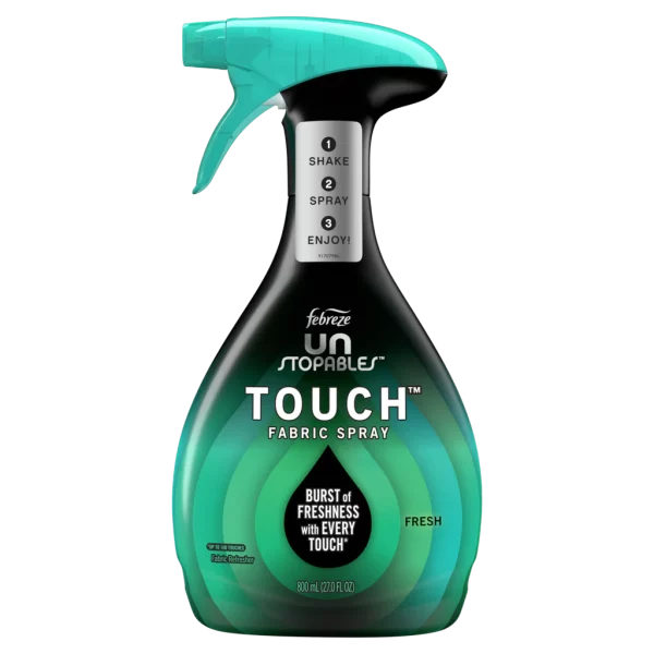 Febreze Unstopables TOUCH Fabric Spray Fresh 27oz/800ml