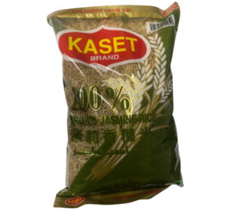 Kaset Thai Brown Jasmine Rice 1KG