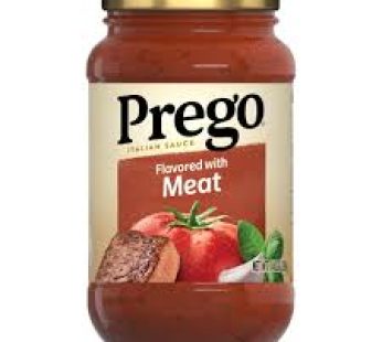 Prego Meat Spaghetti Sauce 14oz