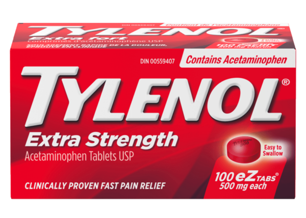 Tylenol Extra Strength Tabs 500mg