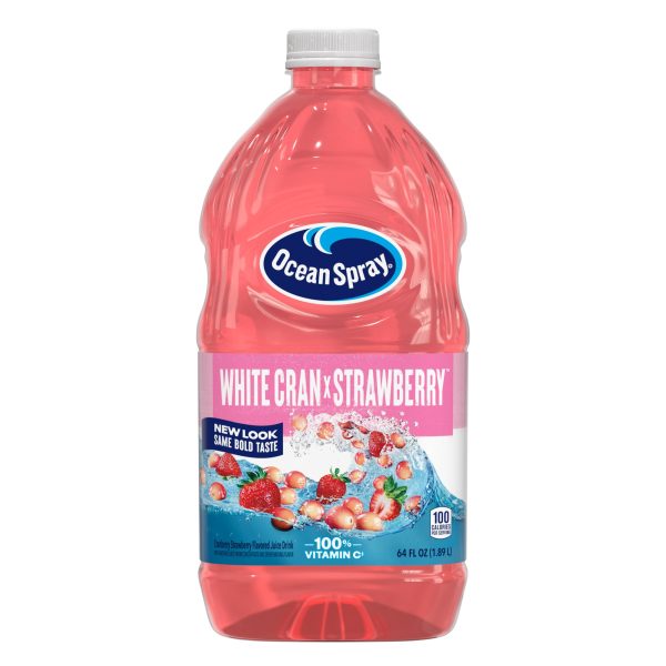 Ocean Spray White CRAN Strawberry 64oz