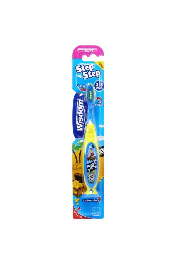 Wisdom Toothbrush Step by Step 3-5 Years Soft Kids