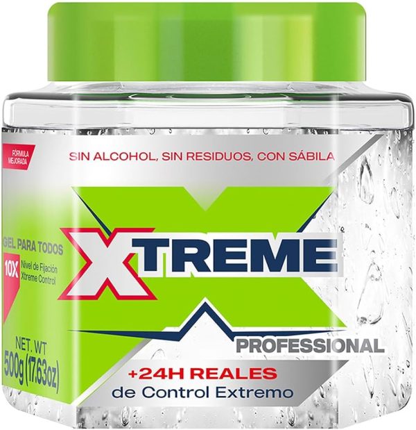 Xtreme Hair Gel Clear Professional 500g