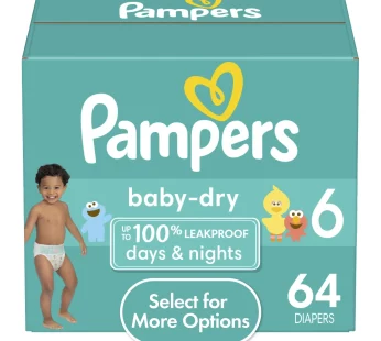 Pampers Size 6 (64 Diapers)