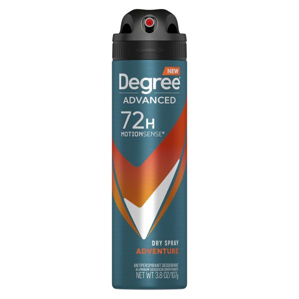 Degree Advanced Aerosol MEN 72H 3.8oz