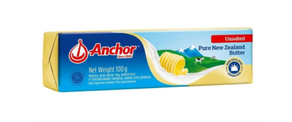 1/4lb Anchor Unsalted Butter 100g