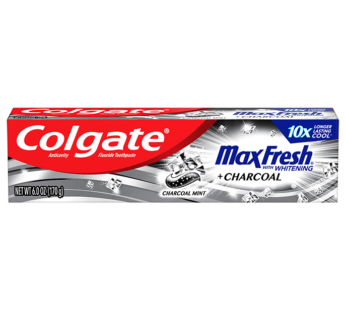 Colgate Max Fresh + Charcoal Toothpaste 6.3oz