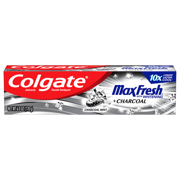 Colgate Max Fresh + Charcoal Toothpaste 6.3oz