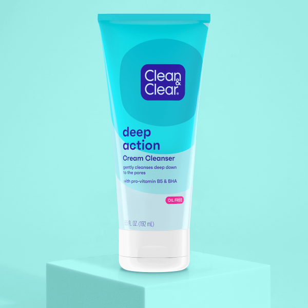 Clean & Clear Deep Action Cream Cleanser 6.5oz