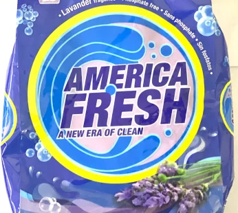 America Fresh Powder Detergent Lavender 1kg