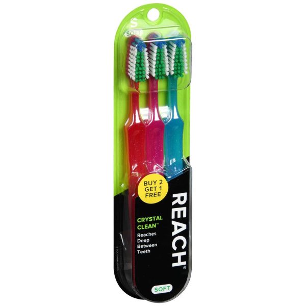 Reach Toothbrush 3 Pack Soft