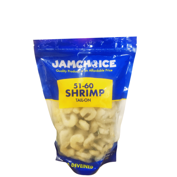 JAM Choice Shrimp 51-60 Tail-on P&D 2lbs