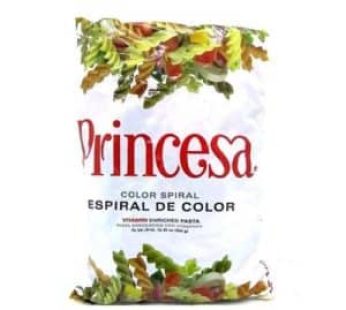 Princesa Pasta Coloured Spiral 350g