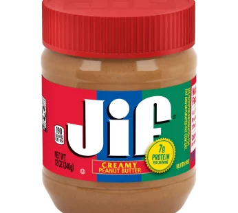 Jif Creamy Peanut Butter 12oz/340g