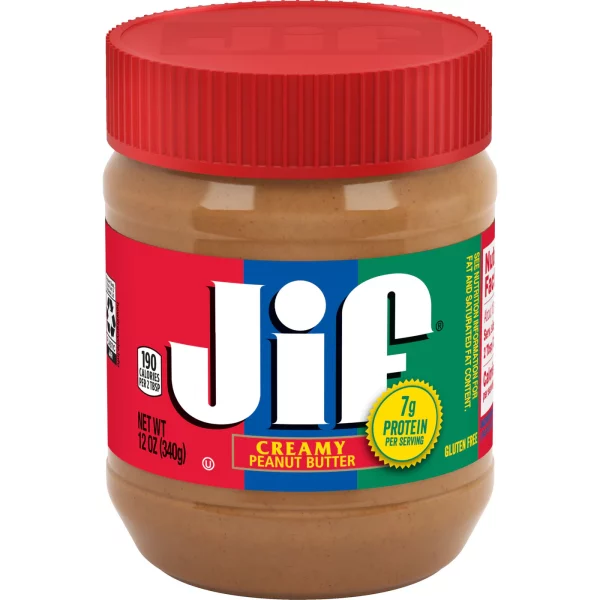 Jif Creamy Peanut Butter 12oz/340g