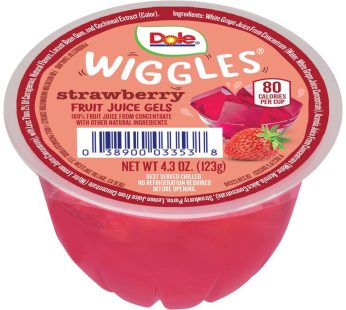 Dole Strawberry Fruit Juice Gels 4.3oz