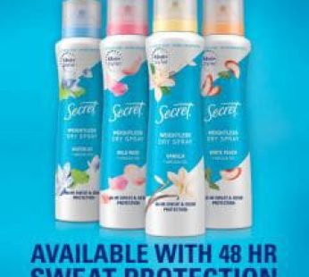 Secret Deodorant Spray 4.1oz Assorted