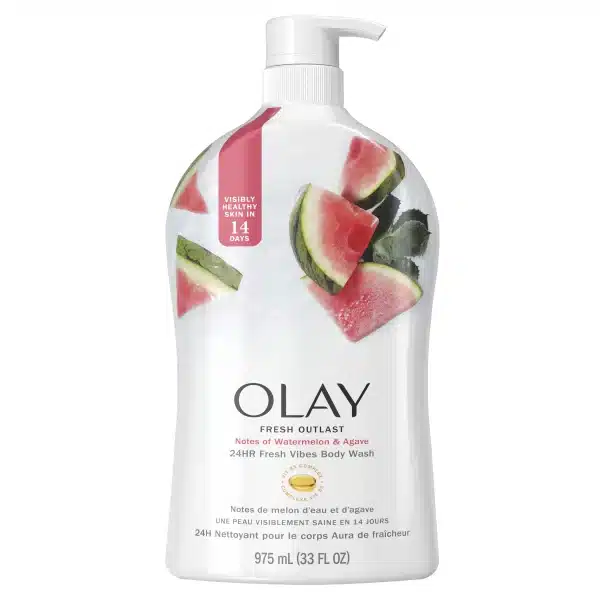 OLAYFresh Outlast Watermelon & Agave Body Wash 33oz