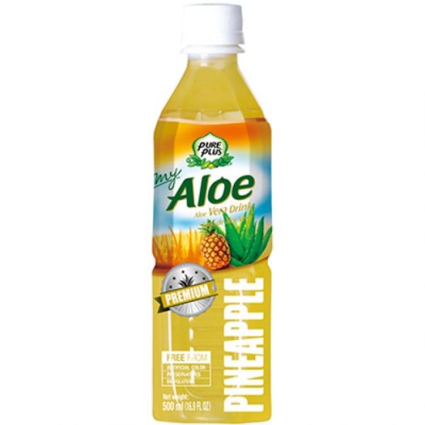 Pure Plus Aloe Vera Drink Pineapple 500ml