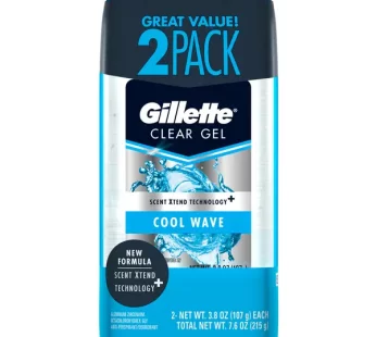 Gillet Deodorant 2 pack 7.6oz Assorted