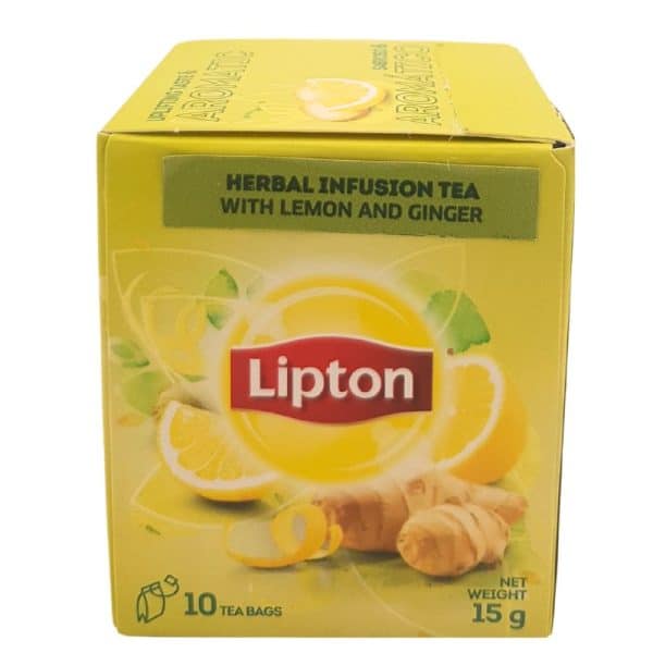 Lipton Infusion Lemon Ginger 10s