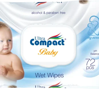 Ultra Compact Baby Wet Wipes Assorted 72pcs