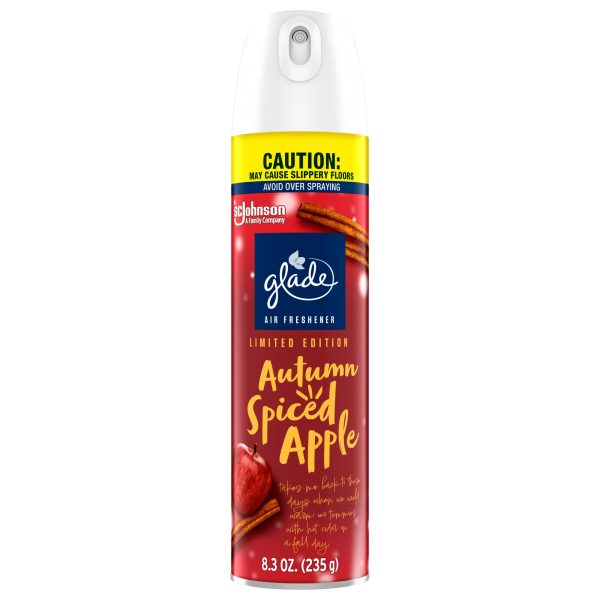 Glade Air Freshner Autumn Spiced Apple 8.3oz (6/cs)