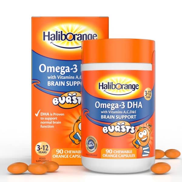 HalibOrange Omega-3 DHA 90 Chewable Kids