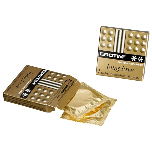 Studded Erotim Long Love Pk Condoms