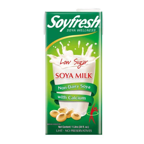 Soyfresh Low Sugar Soya Milk 1L 34oz (12/cs)