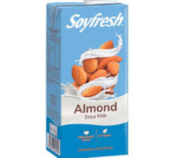 Soyfresh Almond Soya Milk 1L 34oz (12/cs)