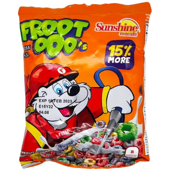 Sunshine Froot ooo's Cereals Sachet 33g