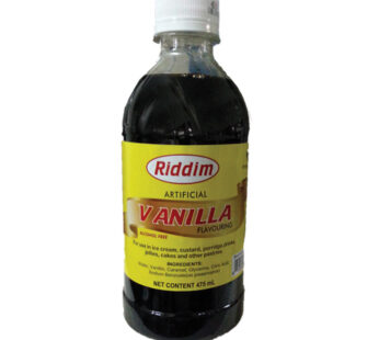 Riddim Vanilla Flavouring 475ml (24/cs)